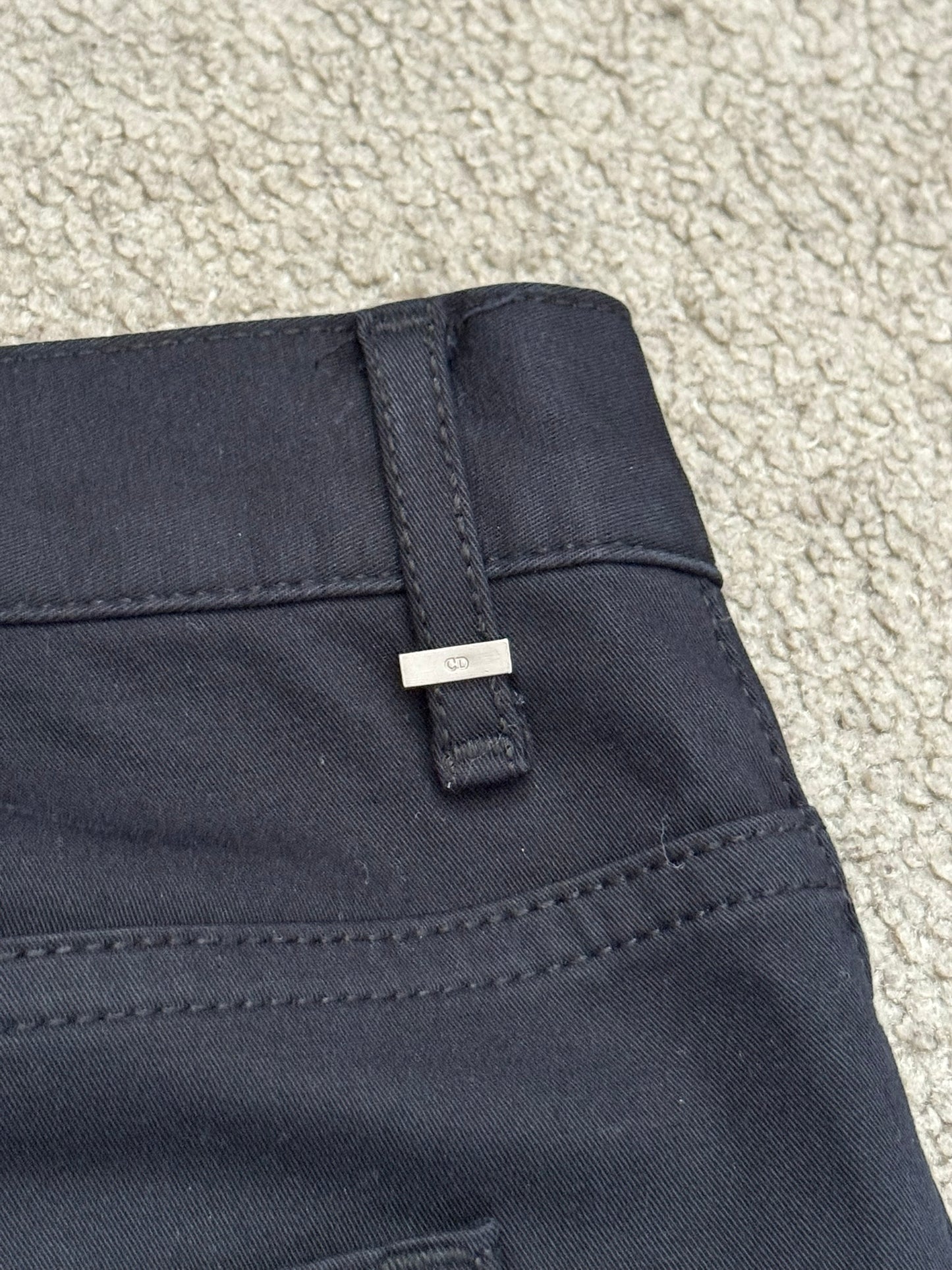 SS09 Dior Homme by Kris Van Assche MIJ Black Denim Jeans
