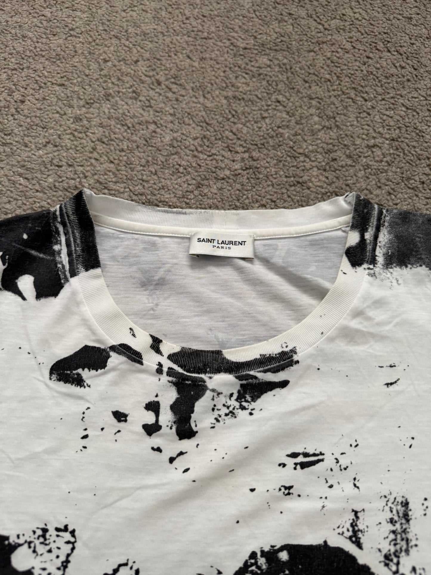 FW13 Saint Laurent by Hedi Slimane Brian Roettinger Art T Shirt