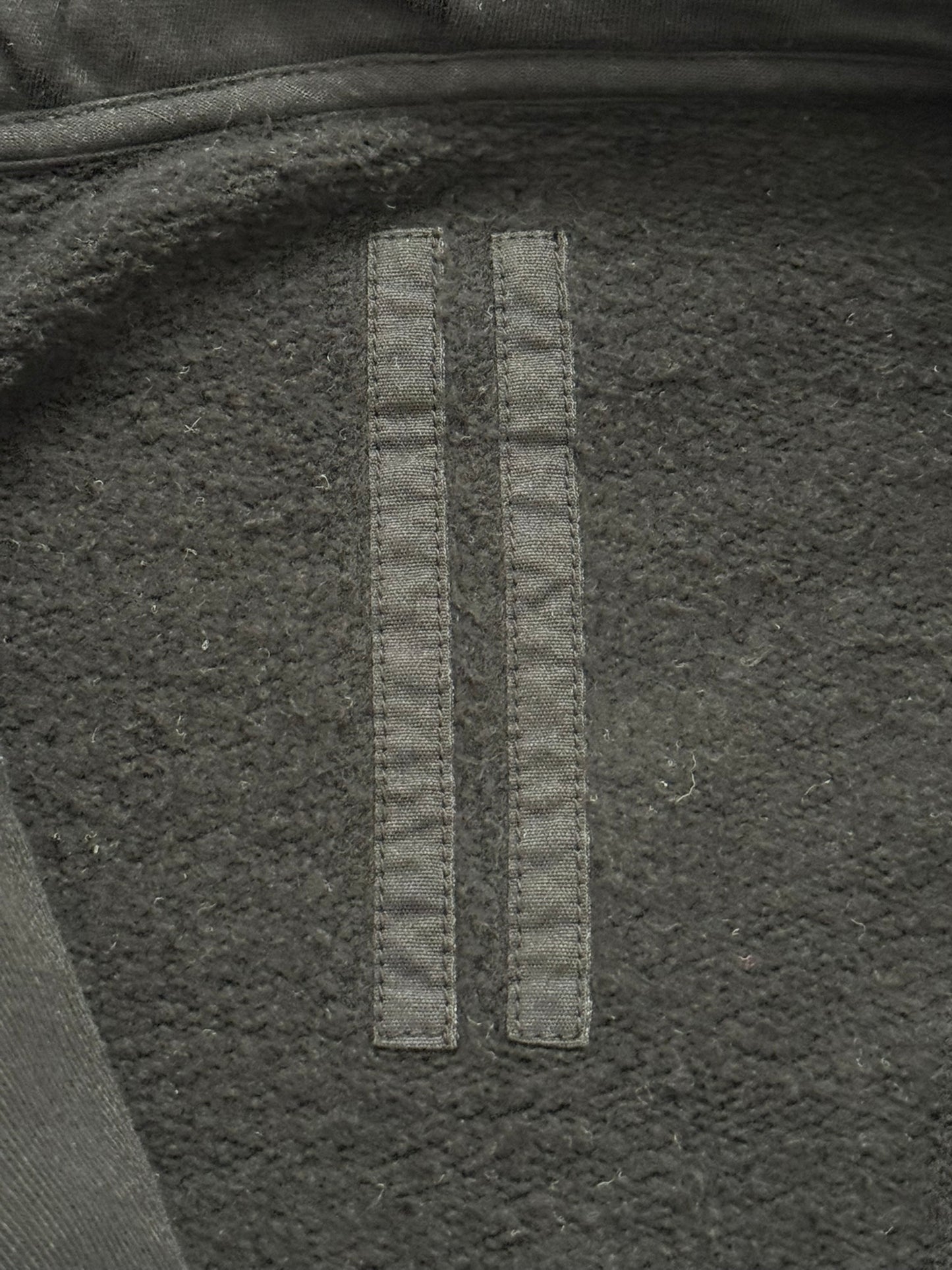 FW14 Rick Owens DRKSHDW Black Felpa Jason Zip Up Hoodie