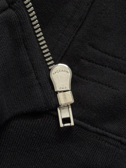 FW14 Rick Owens DRKSHDW Black Felpa Jason Zip Up Hoodie