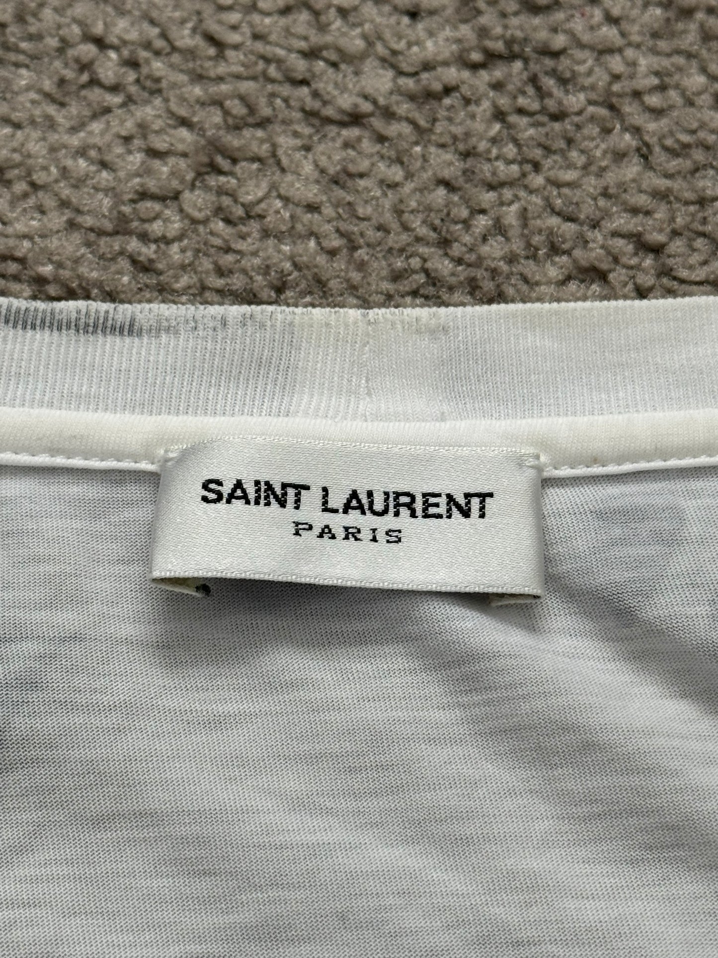 FW13 Saint Laurent by Hedi Slimane Brian Roettinger Art T Shirt