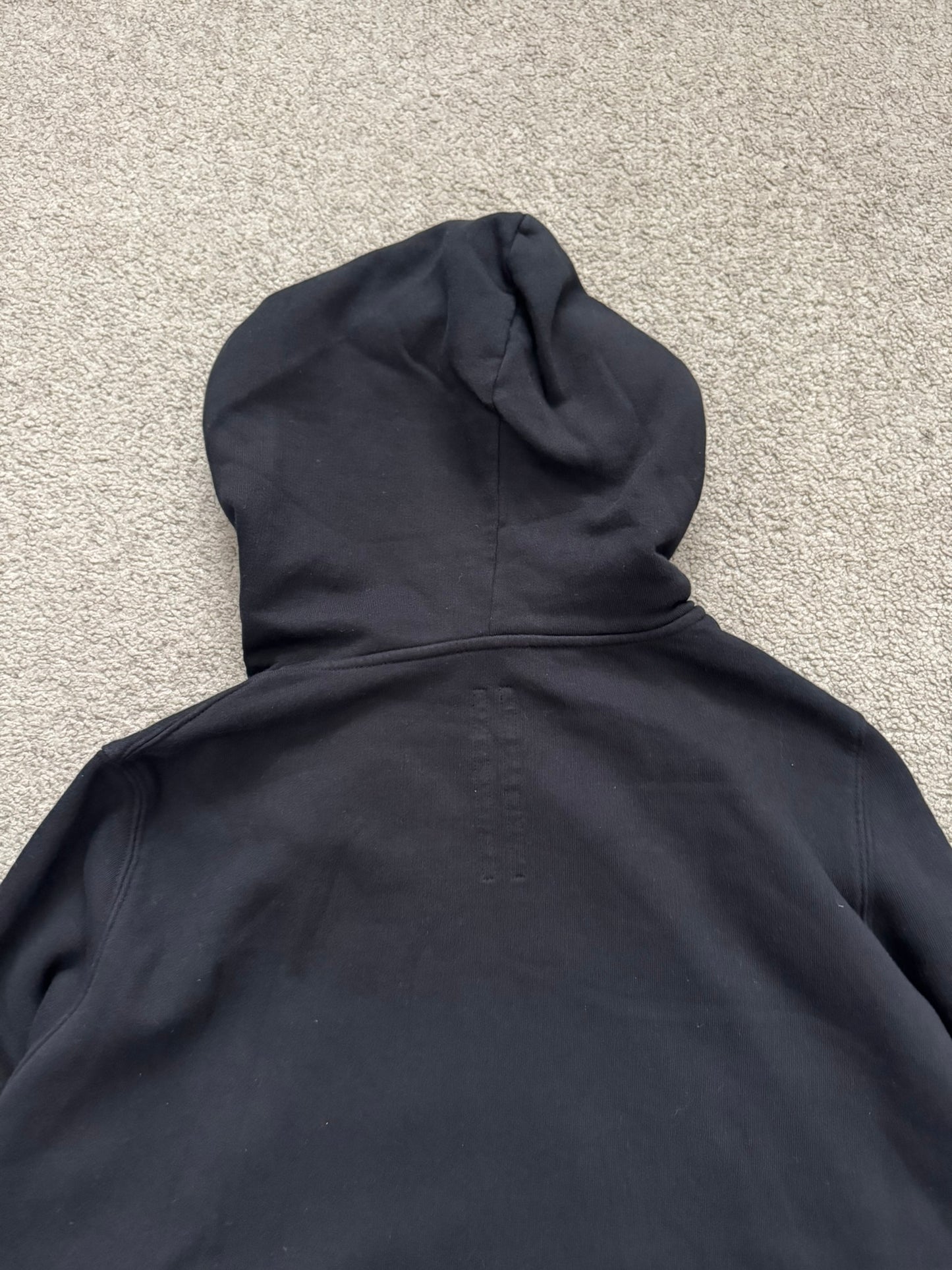 FW14 Rick Owens DRKSHDW Black Felpa Jason Zip Up Hoodie