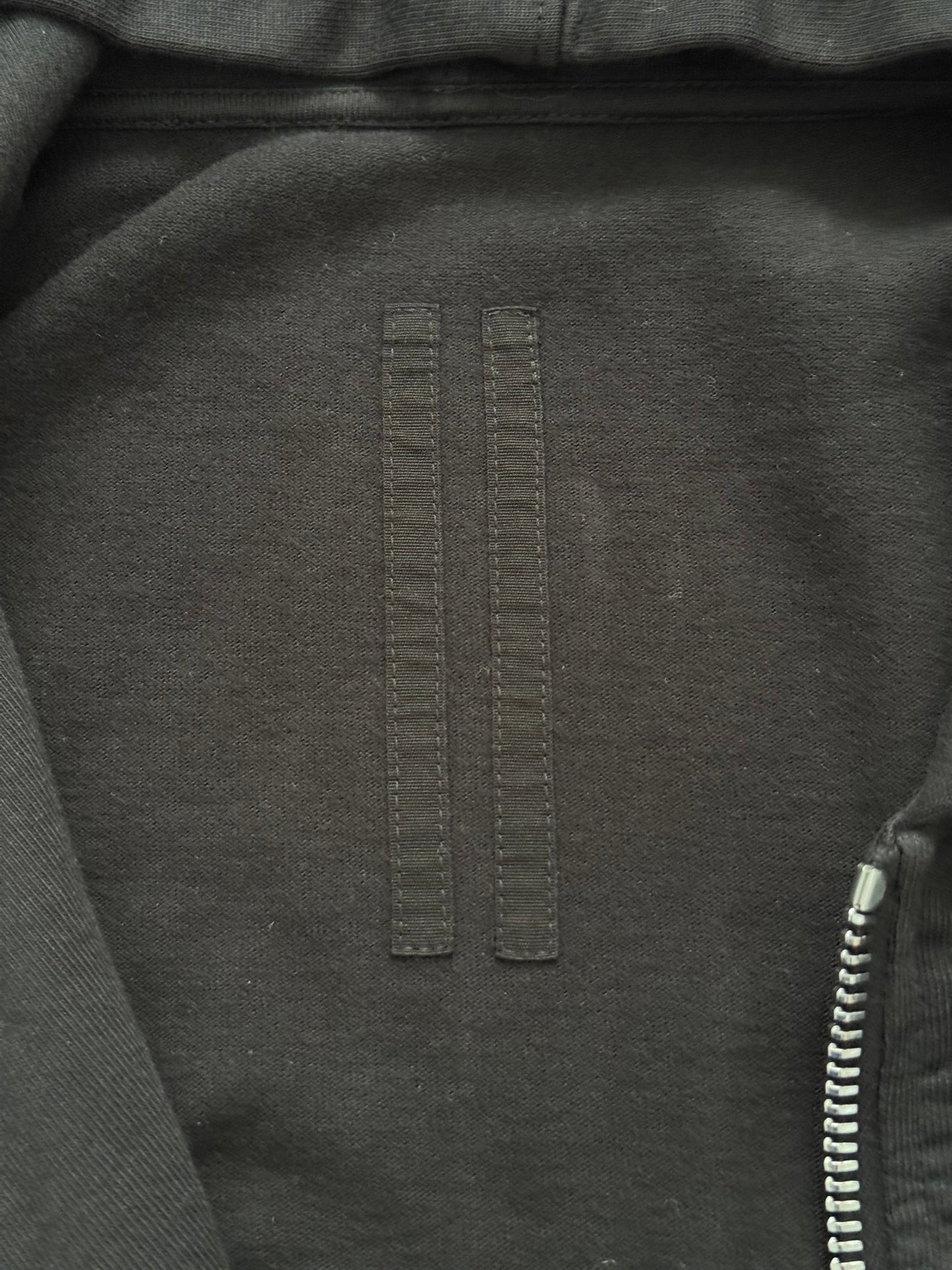 SS21 Rick Owens DRKSHDW Black Jason Zip Up Hoodie