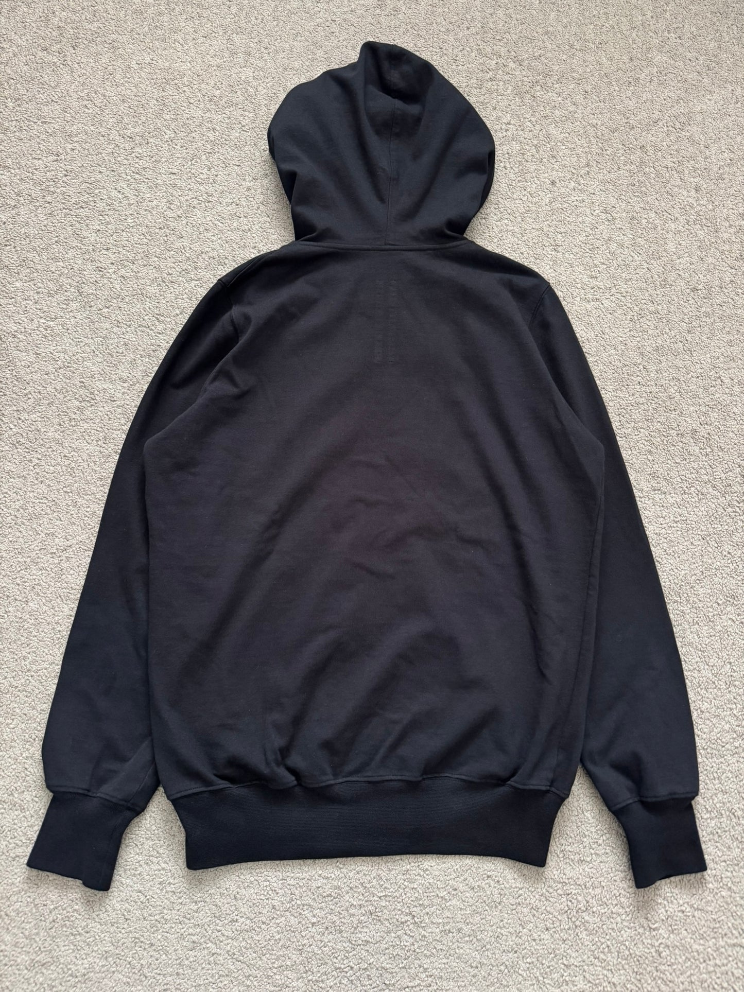 SS21 Rick Owens DRKSHDW Black Jason Zip Up Hoodie