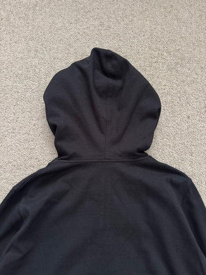 SS21 Rick Owens DRKSHDW Black Jason Zip Up Hoodie