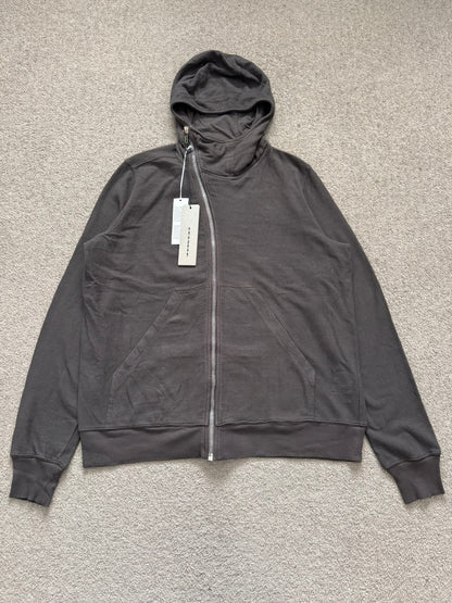 FW16 Rick Owens DRKSHDW Dark Dust Scuba Bullet Hoodie