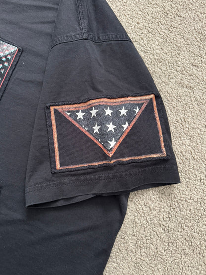 FW16 Givenchy by Riccardo Tisci Patch Flag T Shirt