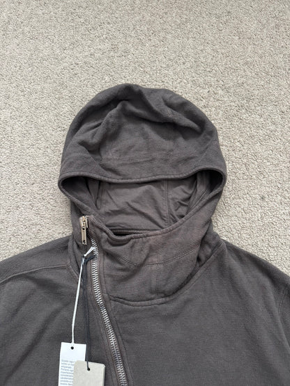 FW16 Rick Owens DRKSHDW Dark Dust Scuba Bullet Hoodie