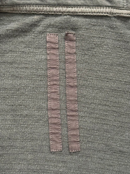 FW16 Rick Owens DRKSHDW Dark Dust Scuba Bullet Hoodie