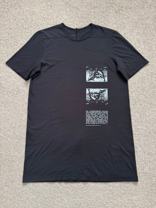 SS20 Rick Owens DRKSHDW "Tecuatl" Pentagram Wagner T Shirt