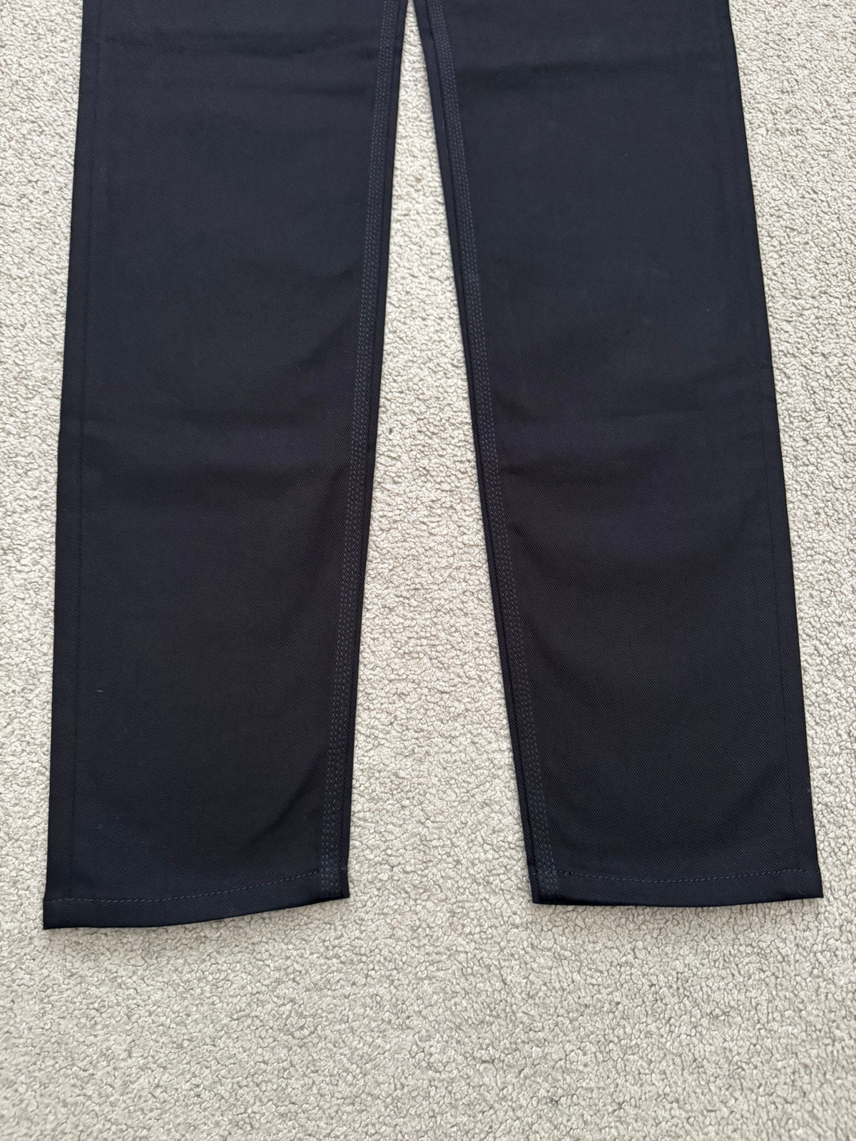 FW22 Givenchy 4G Studded Waist Black Denim Jeans