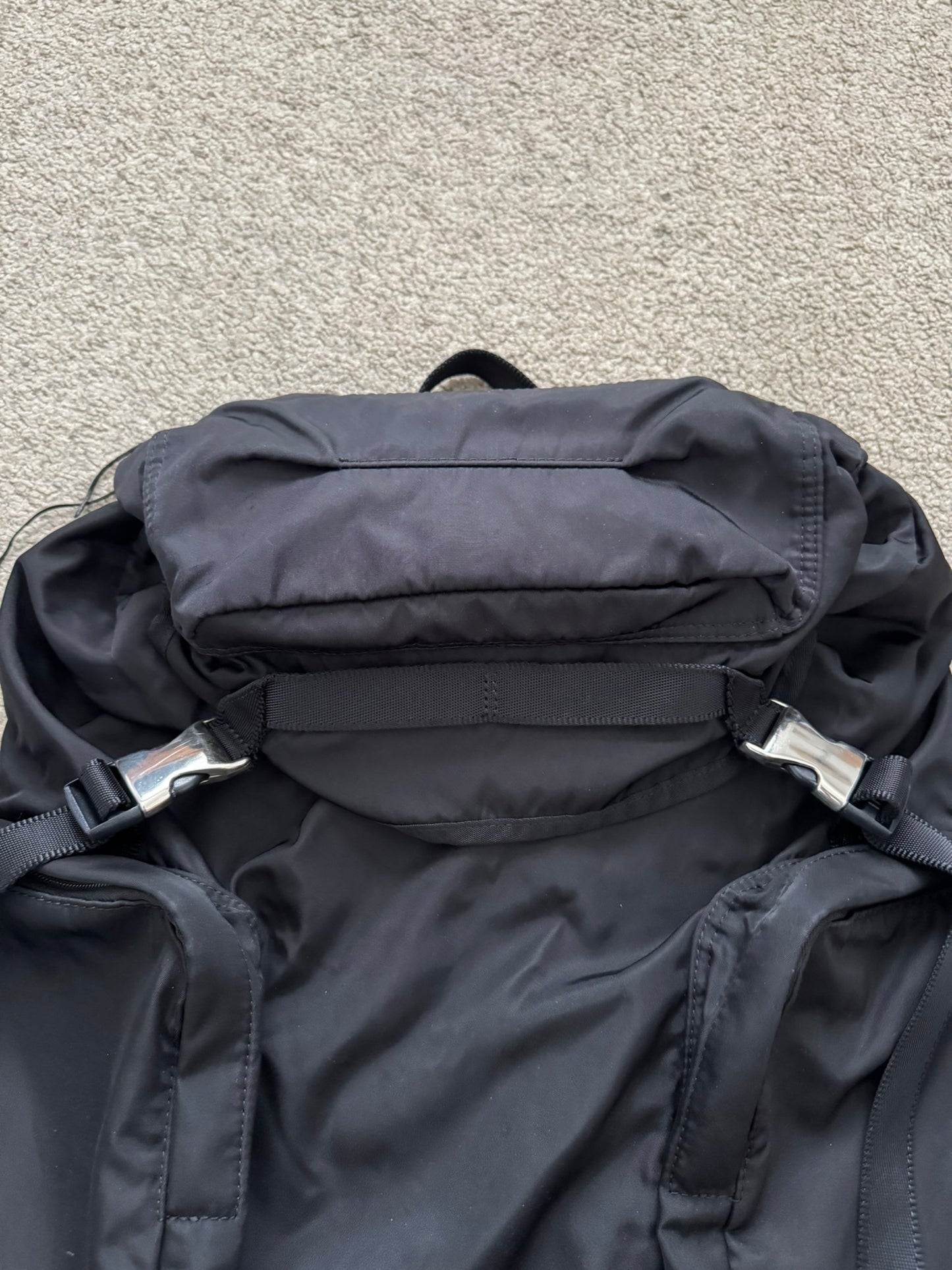 AW11 Undercover Prada GRT Black Nylon Utility Cargo Backpack