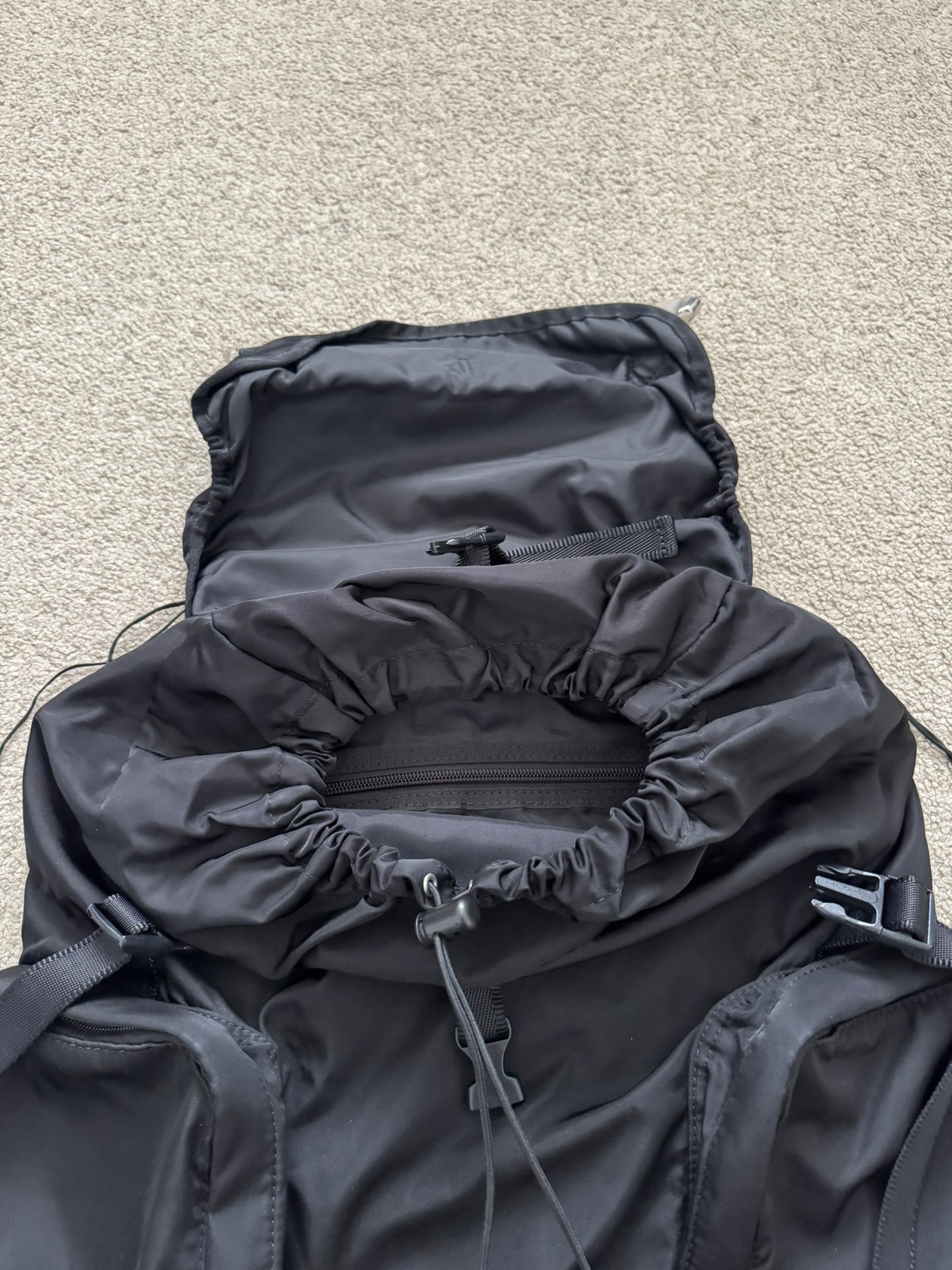 AW11 Undercover Prada GRT Black Nylon Utility Cargo Backpack
