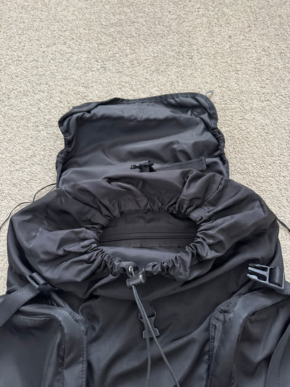 AW11 Undercover Prada GRT Black Nylon Utility Cargo Backpack