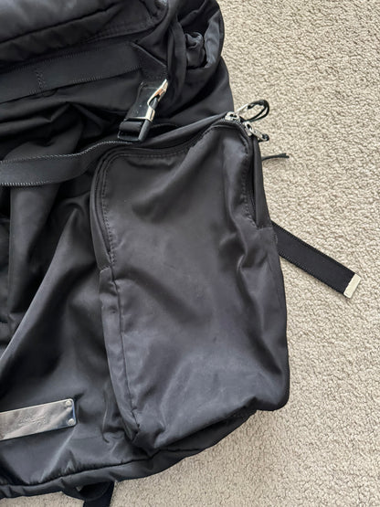 AW11 Undercover Prada GRT Black Nylon Utility Cargo Backpack