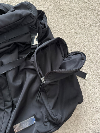 AW11 Undercover Prada GRT Black Nylon Utility Cargo Backpack