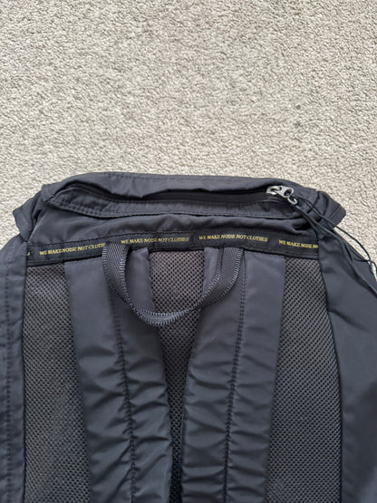 AW11 Undercover Prada GRT Black Nylon Utility Cargo Backpack
