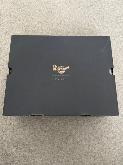 FW25 Rick Owens x Dr Martens Quad Sole Steel Toe Boots