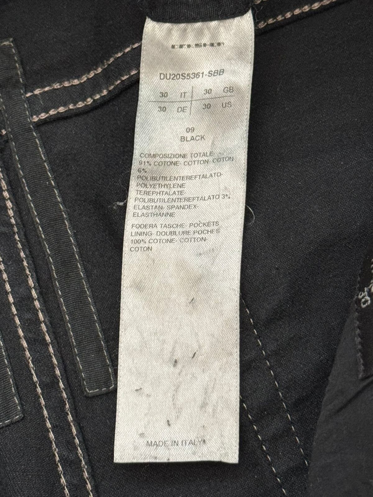 SS20 Rick Owens DRKSHDW Black Waxed Tyrone Cut Denim Jeans