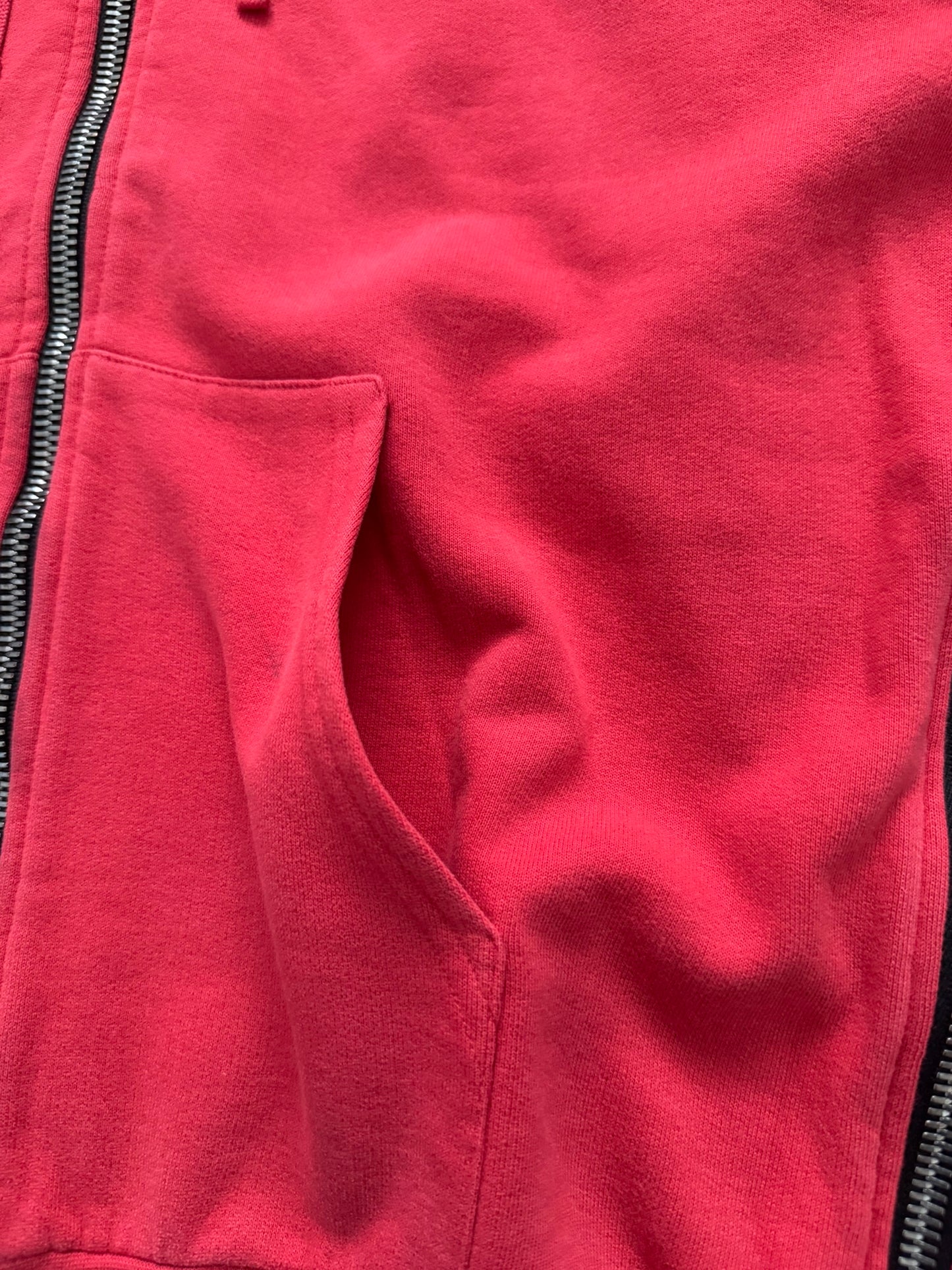 Balmain by Olivier Rousteing Dragon Patch Zip Up Biker Hoodie