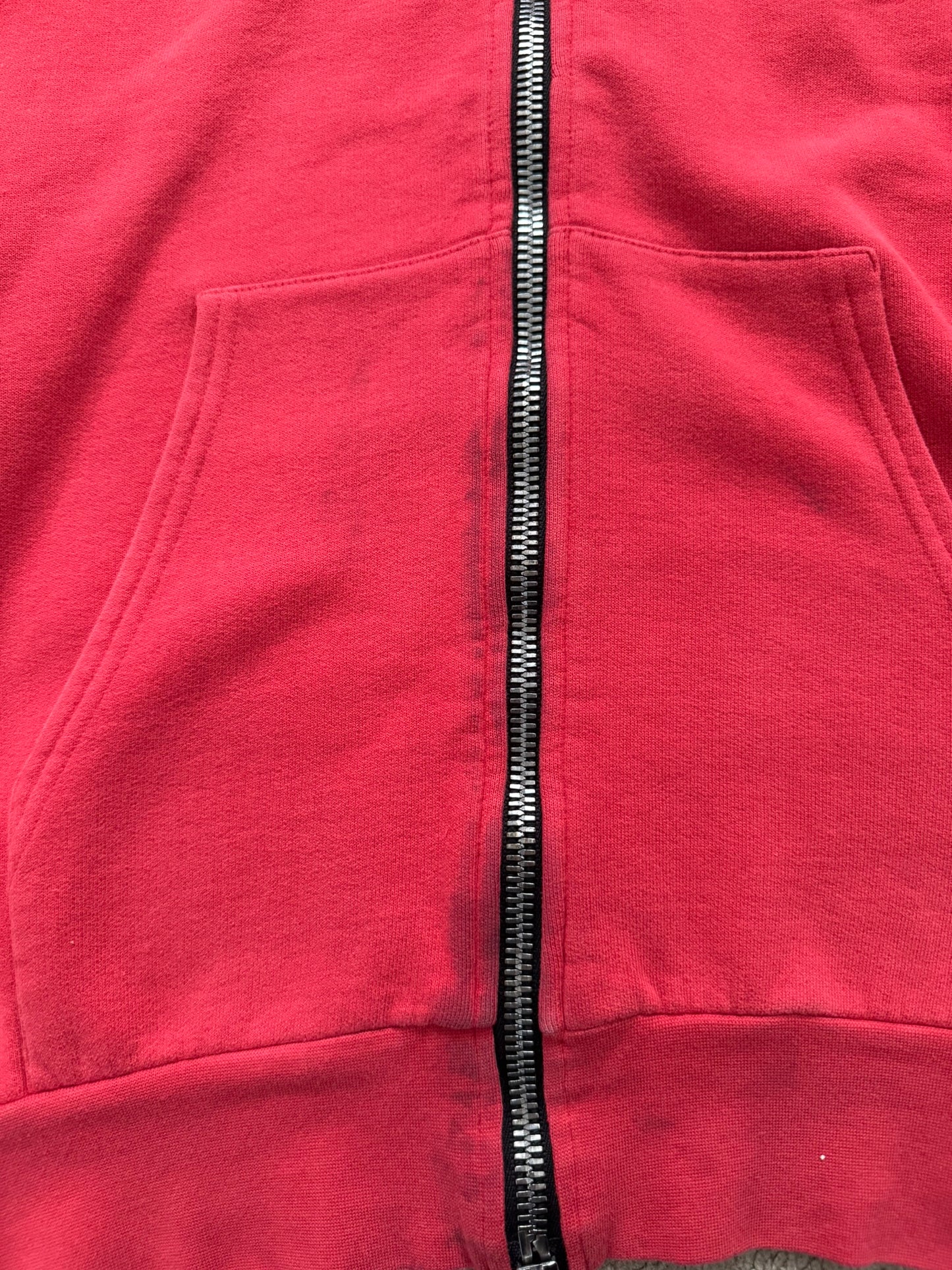 Balmain by Olivier Rousteing Dragon Patch Zip Up Biker Hoodie