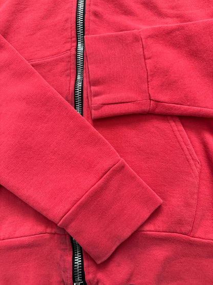 Balmain by Olivier Rousteing Dragon Patch Zip Up Biker Hoodie