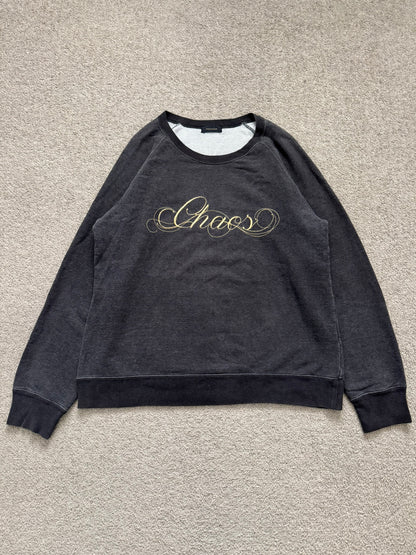 FW14 Undercover Embroidered Chaos Raglan Sweatshirt