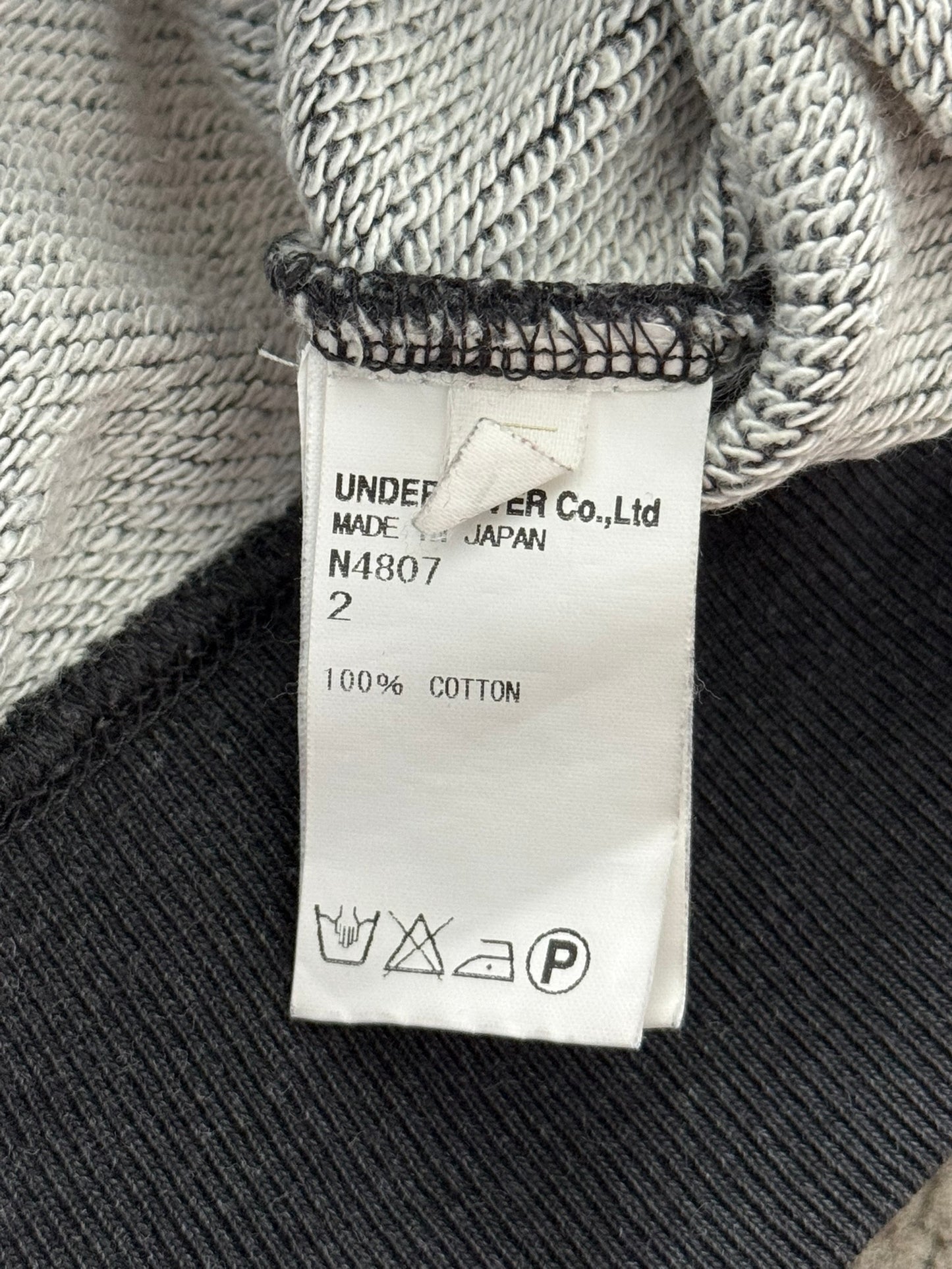 FW14 Undercover Embroidered Chaos Raglan Sweatshirt