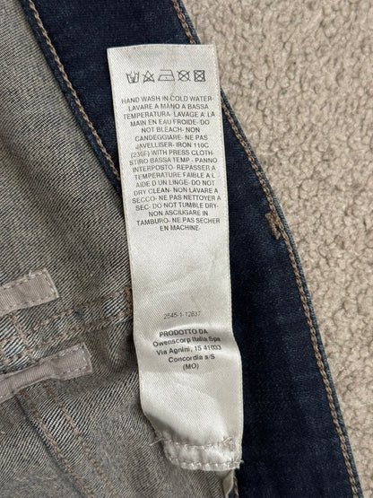 SS19 Rick Owens Mainline “Babel” Hybrid Collage Tyrone Cut Denim Jeans