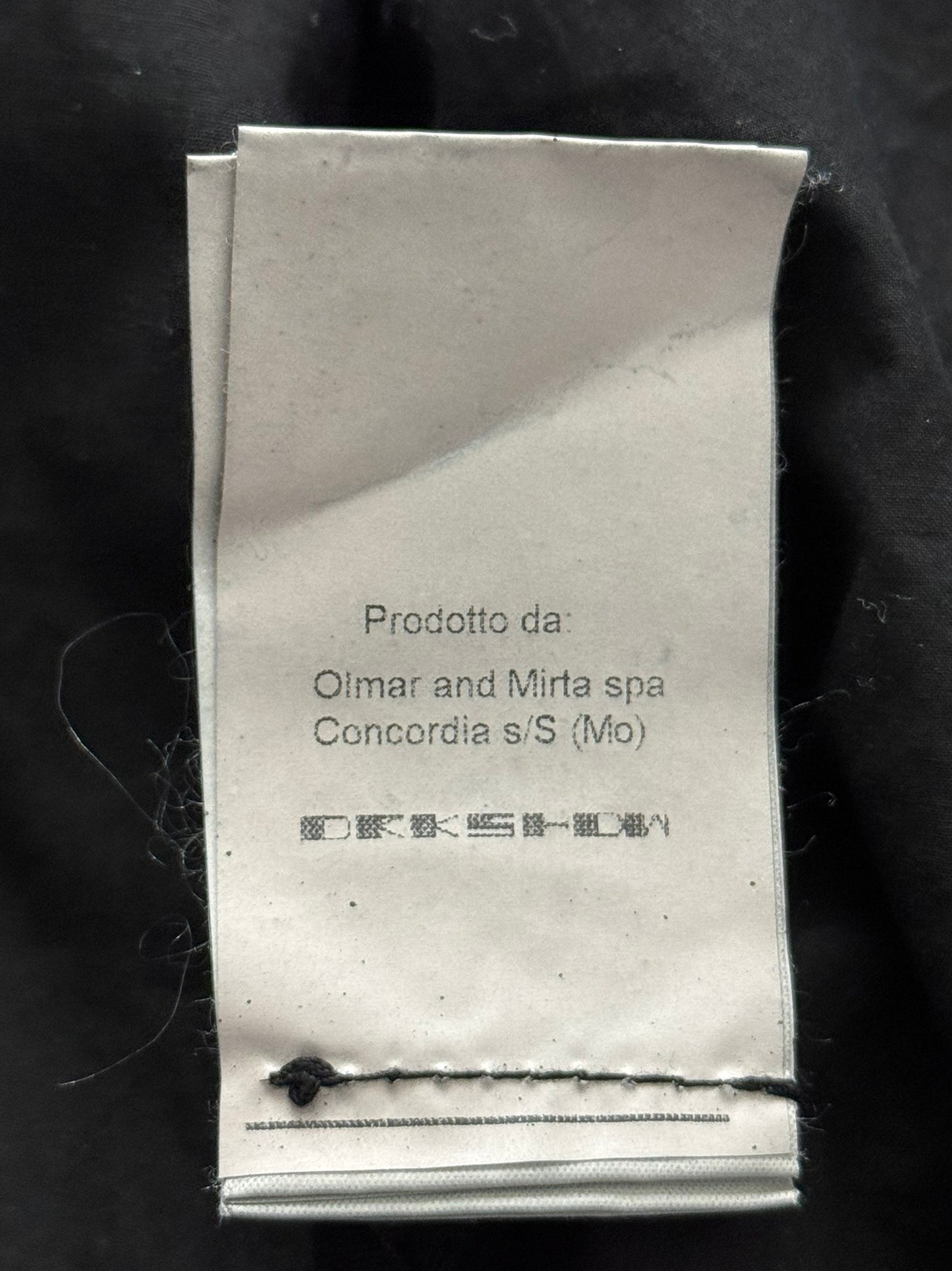 SS15 Rick Owens DRKSHDW Black Waxed Military Cargo Jacket