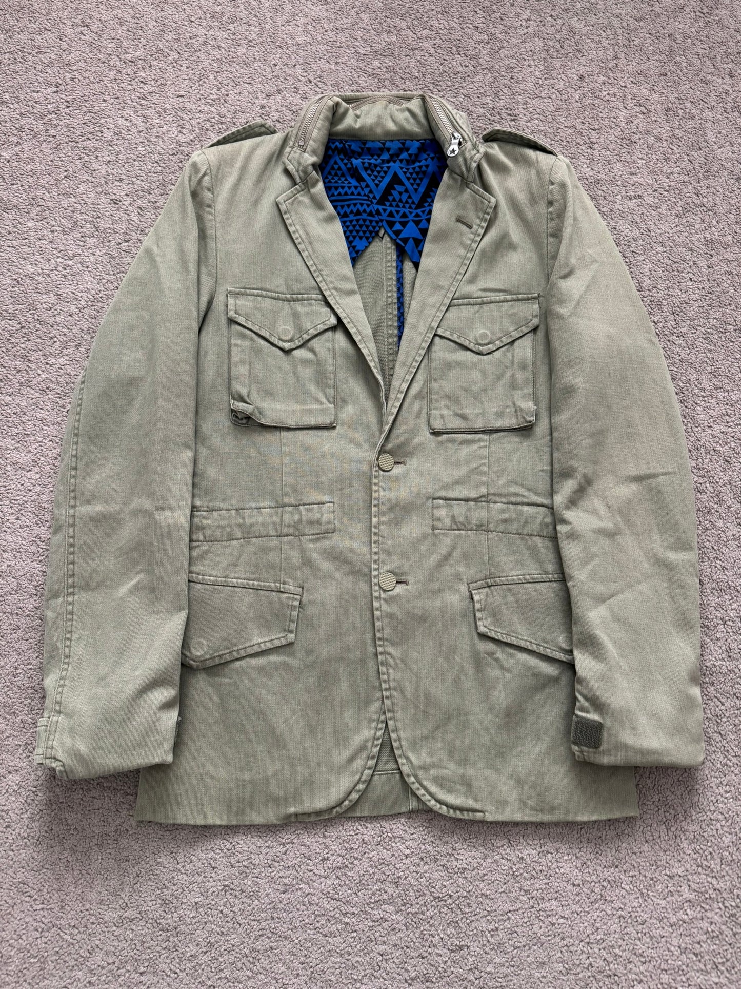 SS11 Phenomenon Two-Button M-65 Military Cargo Jacket