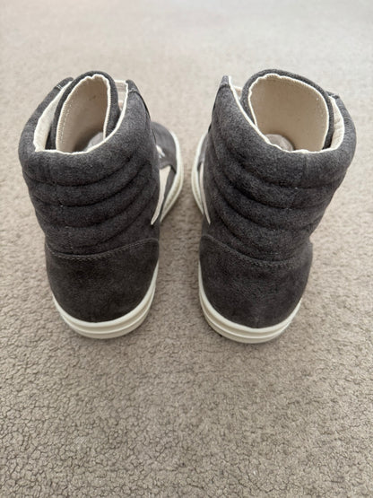 New FW24 Rick Owens DRKSHDW "Vans" Vintage High Top Sneakers