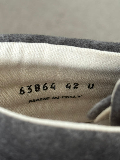 New FW24 Rick Owens DRKSHDW "Vans" Vintage High Top Sneakers