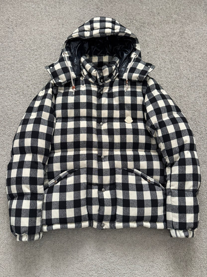FW10 Moncler x Visvim Borosiri Checkered Puffer Down Jacket