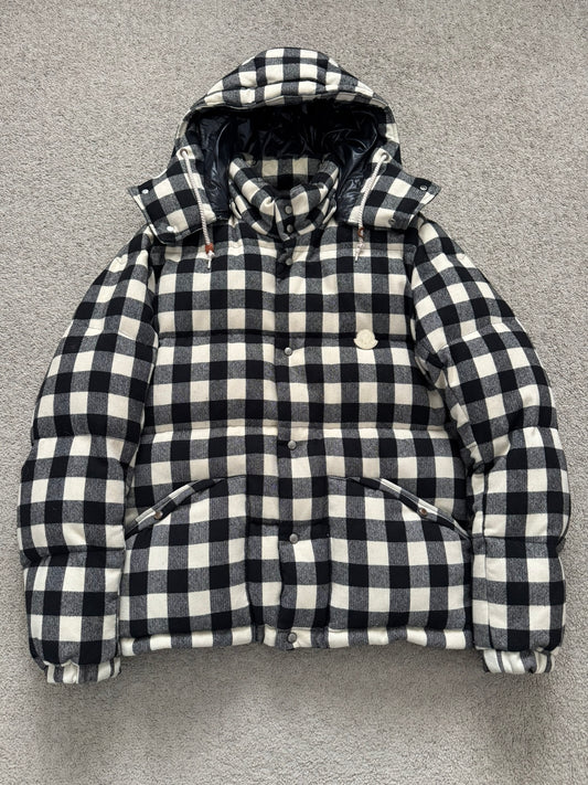 FW10 Moncler x Visvim Borosiri Checkered Puffer Down Jacket