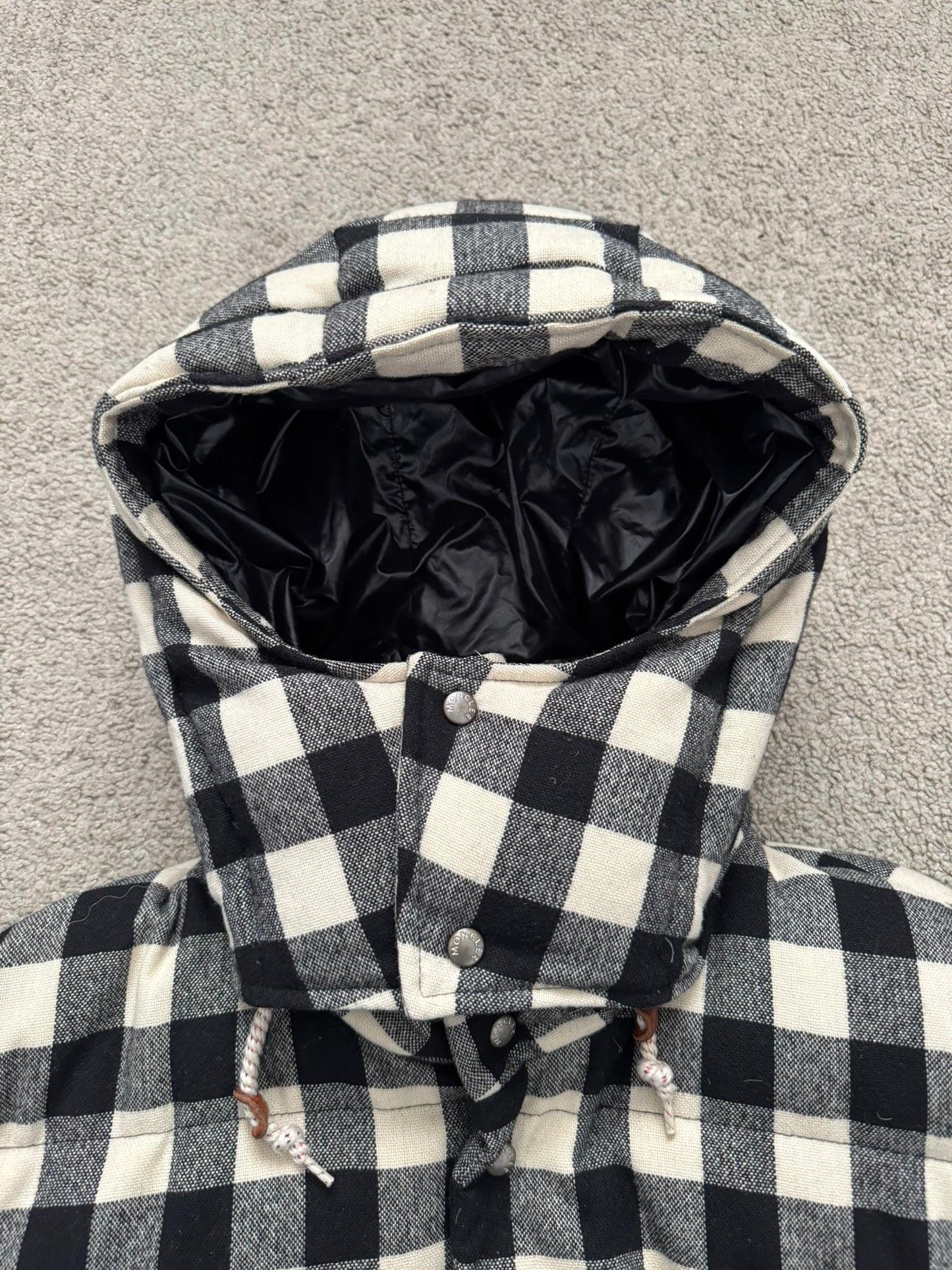 FW10 Moncler x Visvim Borosiri Checkered Puffer Down Jacket