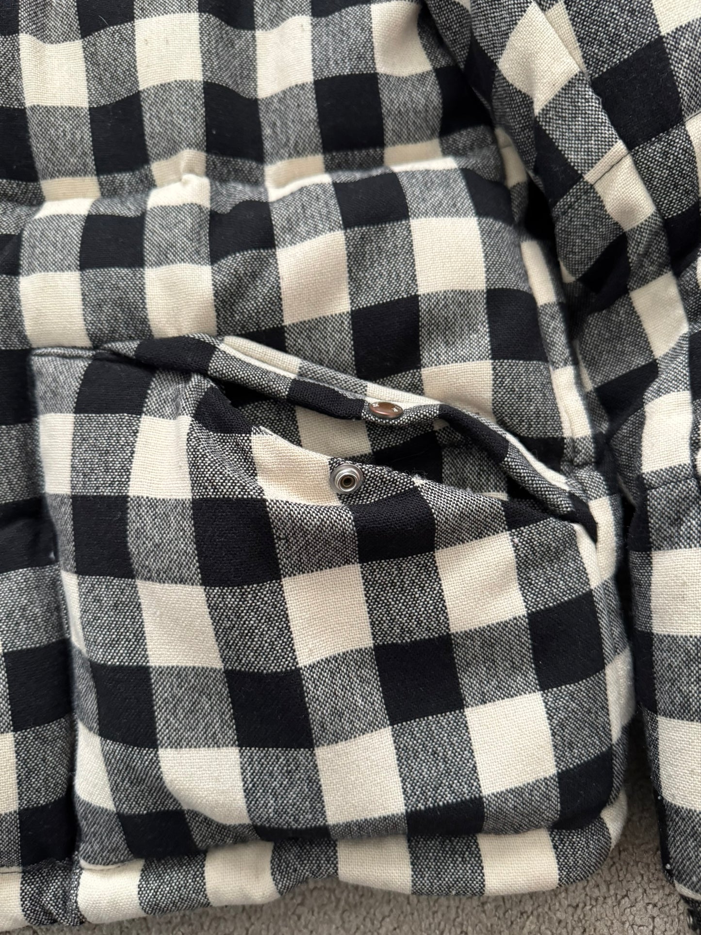 FW10 Moncler x Visvim Borosiri Checkered Puffer Down Jacket
