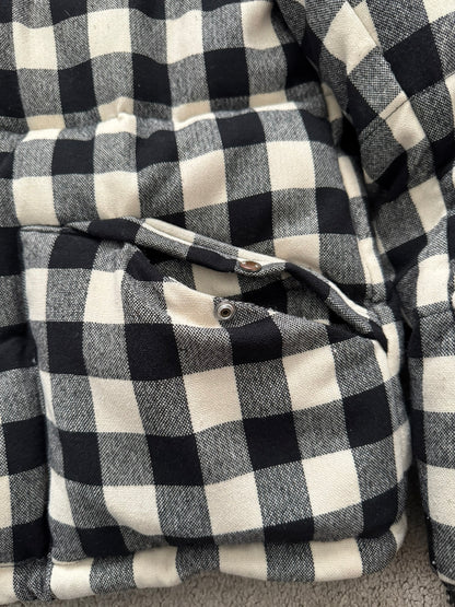 FW10 Moncler x Visvim Borosiri Checkered Puffer Down Jacket