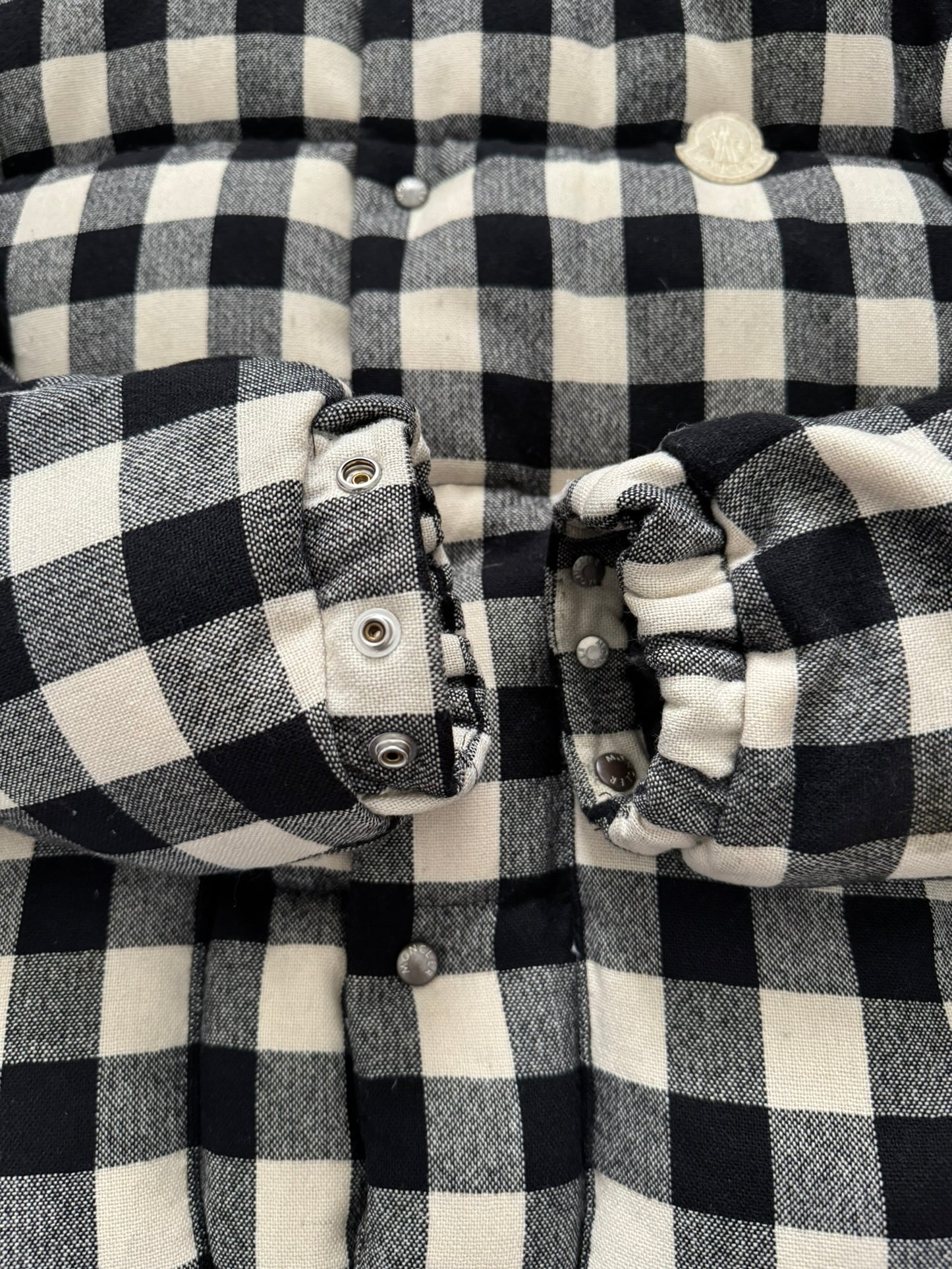 FW10 Moncler x Visvim Borosiri Checkered Puffer Down Jacket