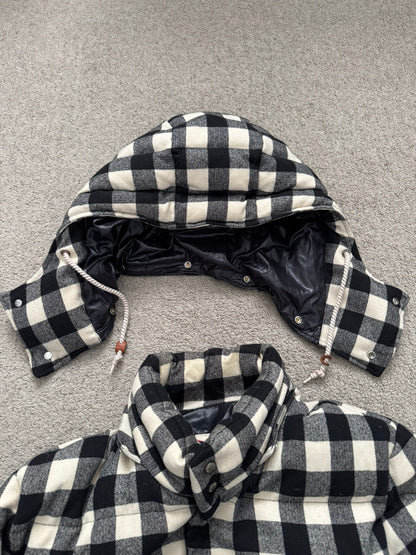 FW10 Moncler x Visvim Borosiri Checkered Puffer Down Jacket