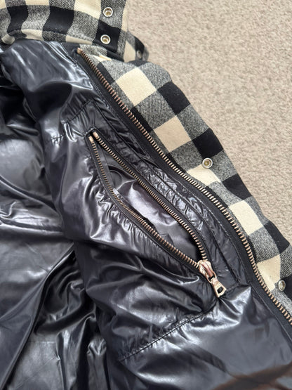 FW10 Moncler x Visvim Borosiri Checkered Puffer Down Jacket