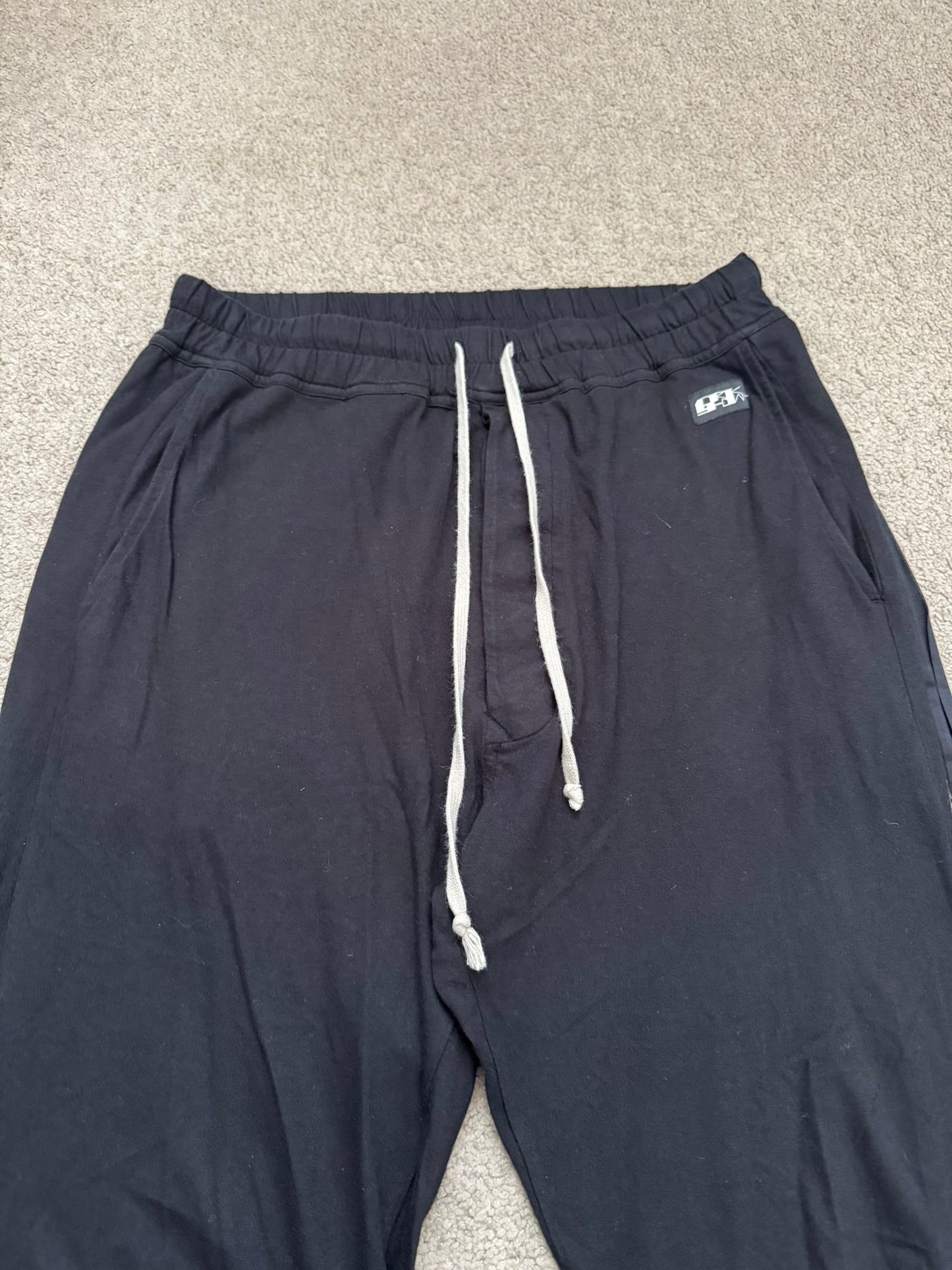 SS21 Rick Owens DRKSHDW Black Berlin Sweatpants