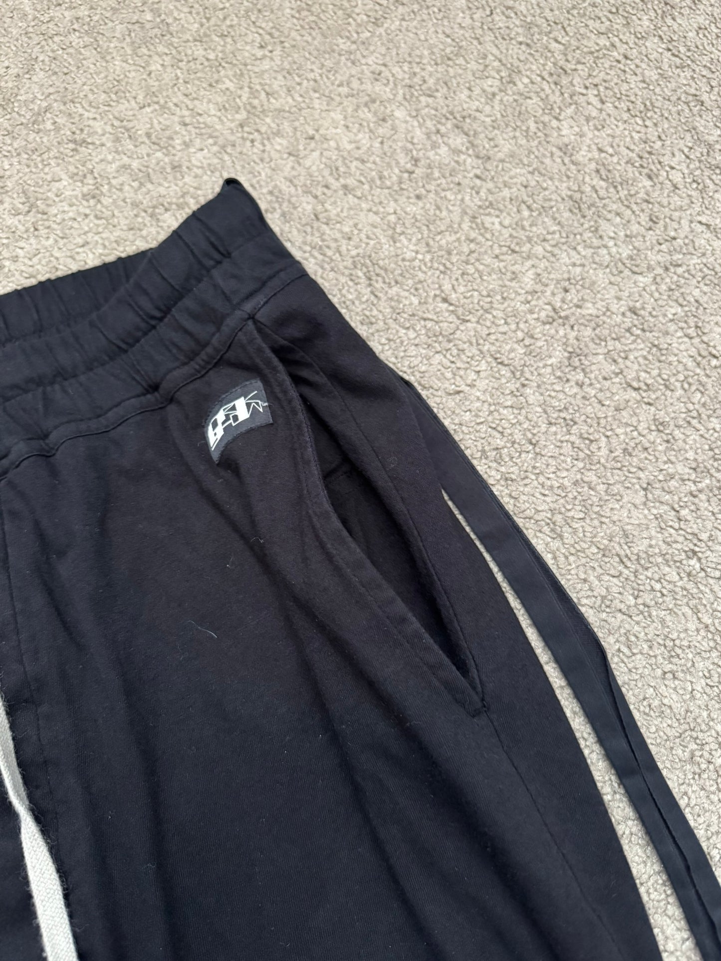 SS21 Rick Owens DRKSHDW Black Berlin Sweatpants