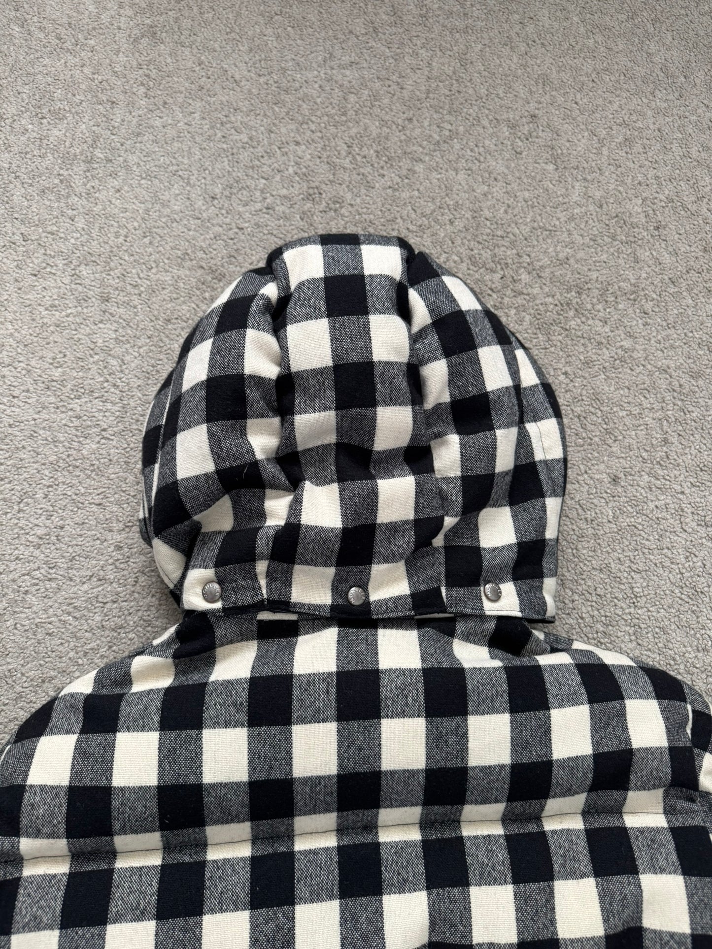 FW10 Moncler x Visvim Borosiri Checkered Puffer Down Jacket