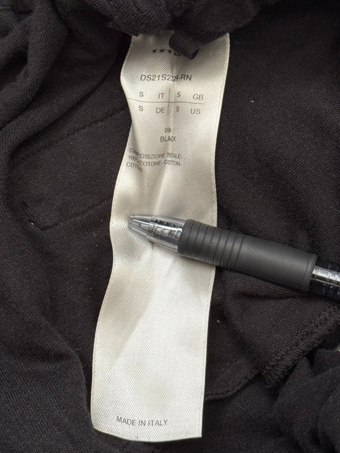 SS21 Rick Owens DRKSHDW Black Berlin Sweatpants