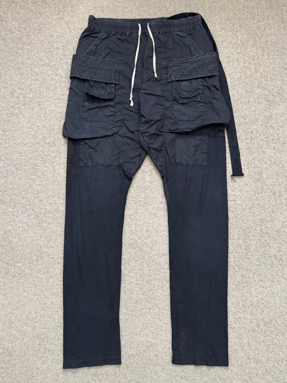 SS12 Rick Owens DRKSHDW "Naska" Hybrid Creatch Cargo Pants