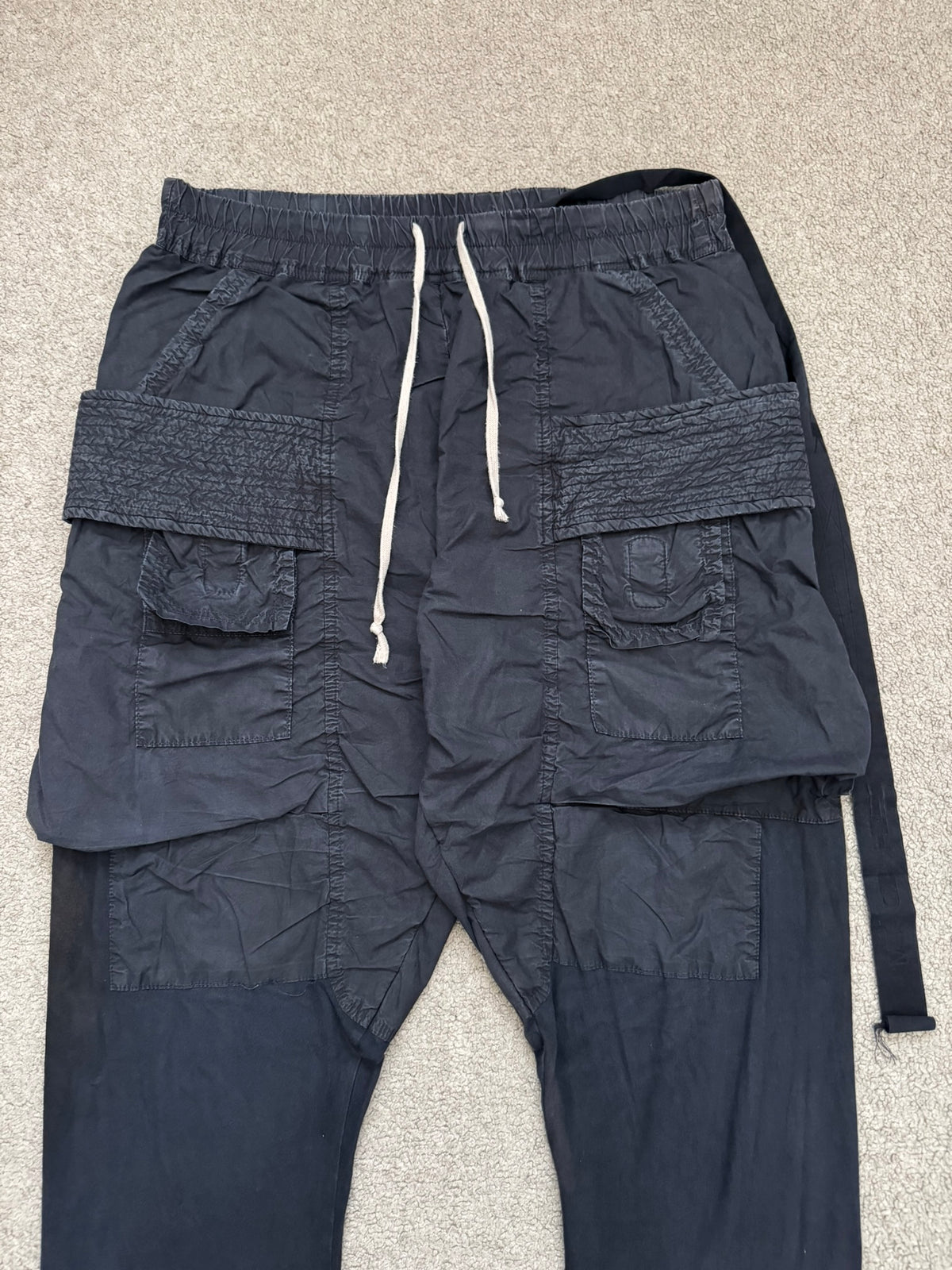 SS12 Rick Owens DRKSHDW "Naska" Hybrid Creatch Cargo Pants