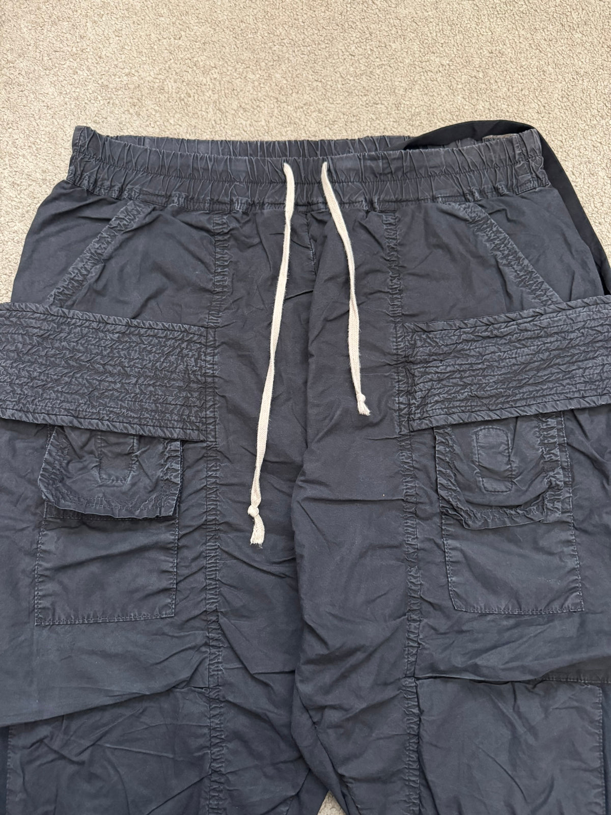 SS12 Rick Owens DRKSHDW "Naska" Hybrid Creatch Cargo Pants