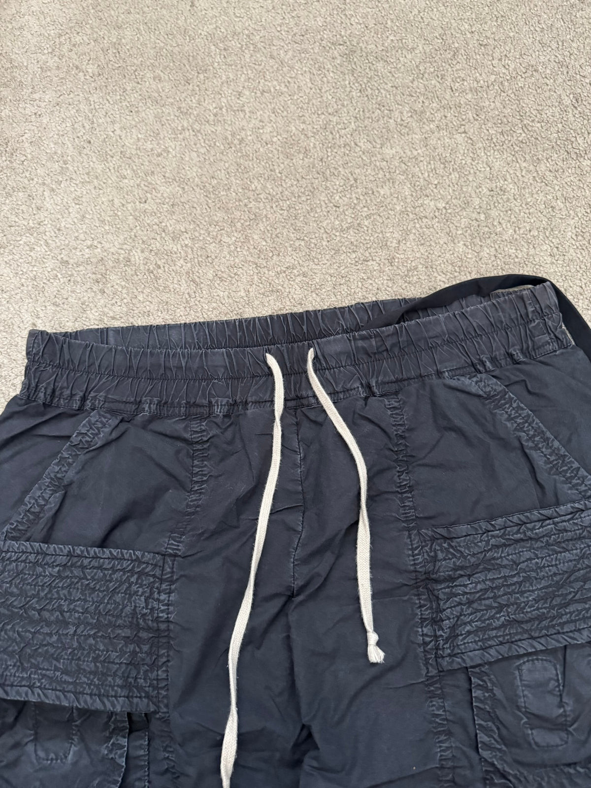 SS12 Rick Owens DRKSHDW "Naska" Hybrid Creatch Cargo Pants
