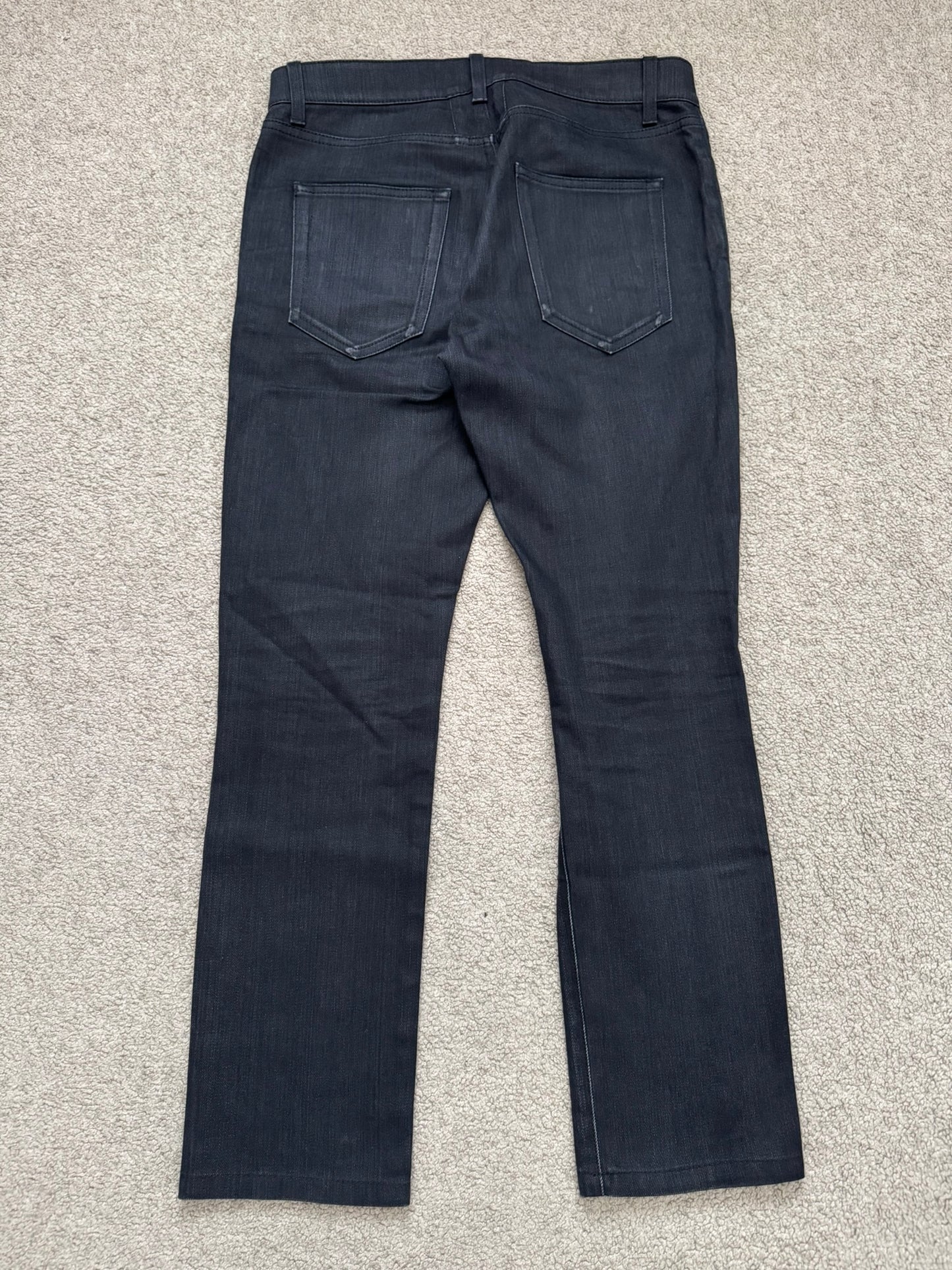 FW16 Saint Laurent by Hedi Slimane Knee Slit D10 Denim Jeans